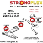 Tuleja tylna wahacza przedniego