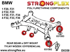 Rear subframe - front bush SPORT