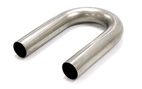 Bent exhaust tube 180° 3" SS (76mm)