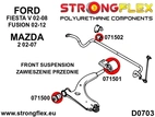 Front suspension bush kit