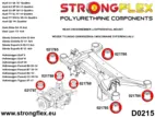 Rear differential – front bush SPORT