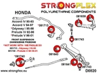 Front suspension bush kit