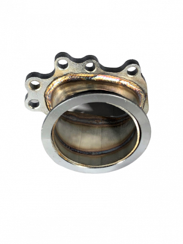 Garrett 5-bolt outlet to  3" V-band (GT30 / GT29)