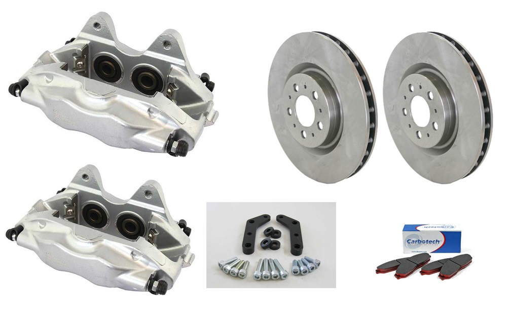 Wyczynowy zestaw hamulcowy S60R / V70R tył do Volvo 240/740/940 (Carbotech)