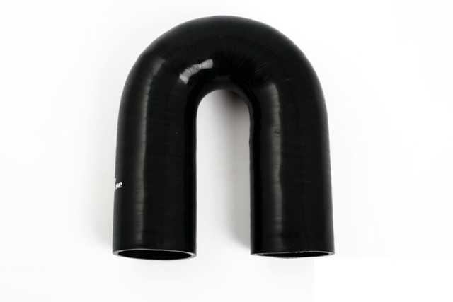 Silicone hose Black 180 Degree 0,43'' (11mm)