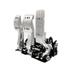 OBP Wyścigowa Seria Zestaw Pedałów Podłogowych Srebrny