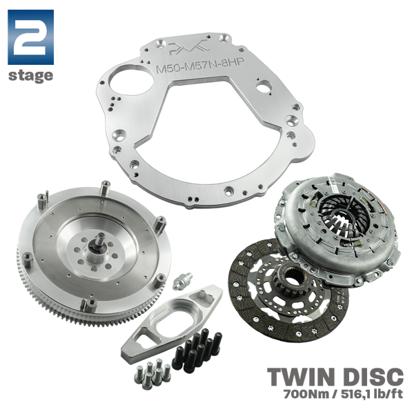 STAGE 2 BMW M50 M52 M54 S50 S52 S54 - BMW M57N HGU - 215 mm / 8,46"