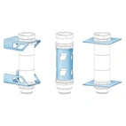 NUKE Stalowe mocowanie do spawania pod Air Jack 90 C