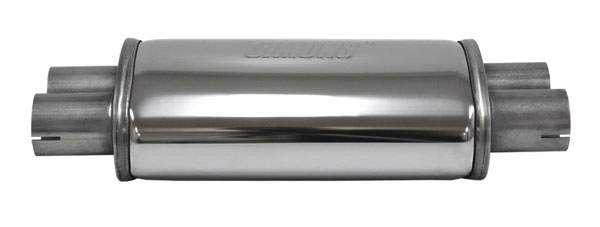 Muffler duo 2 inch