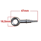 Złączka Banjo 10mm prosta ze stali nierdzewnej