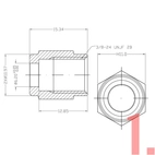 Stwórz własny przewód hamulcowy AN3 w oplocie stalowym (Ocynkowany)