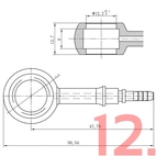 Stwórz własny przewód hamulcowy AN3 w oplocie stalowym (Ocynkowany)