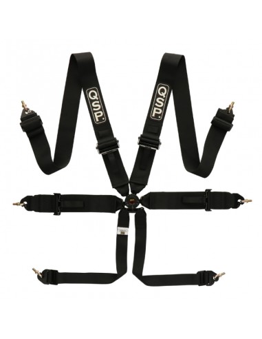 QSP 6 point safety harness 3" FIA