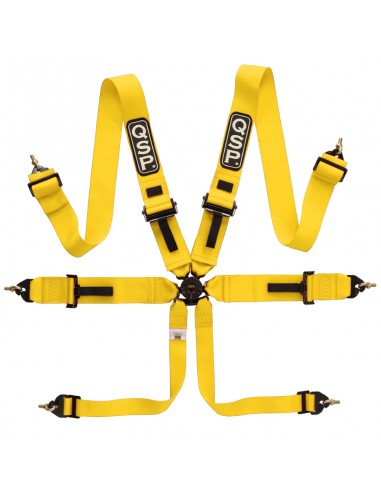 QSP 6 point safety harness 3" FIA