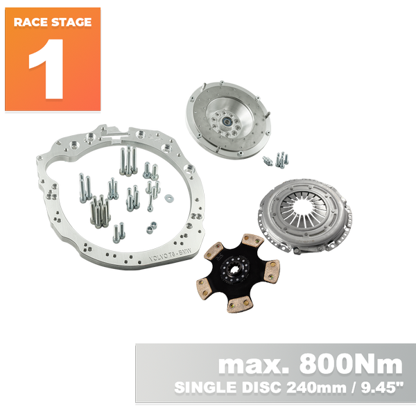 Adapter kit Volvo "White" engine - BMW ZF GS5-39DZ Gearbox