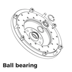 PMC Flywheel GM Chevrolet V8 LS LSX LSA 184mm 7.25" STEP