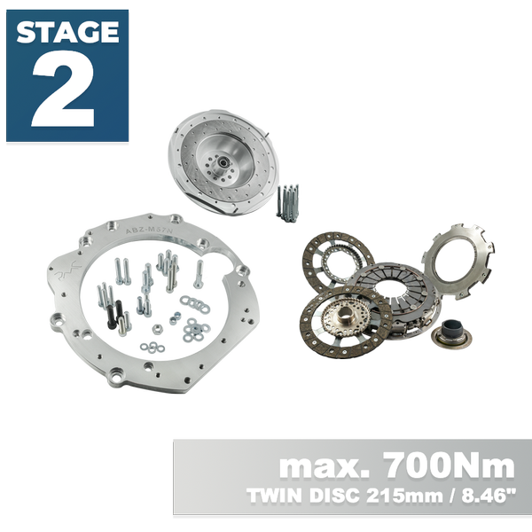 PMC STAGE 2 Audi ABZ - BMW M57N HGD JGA - 228mm / 8.98"