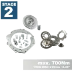 PMC STAGE 2 Audi ABZ - BMW M57N HGD JGA - 228mm / 8.98"