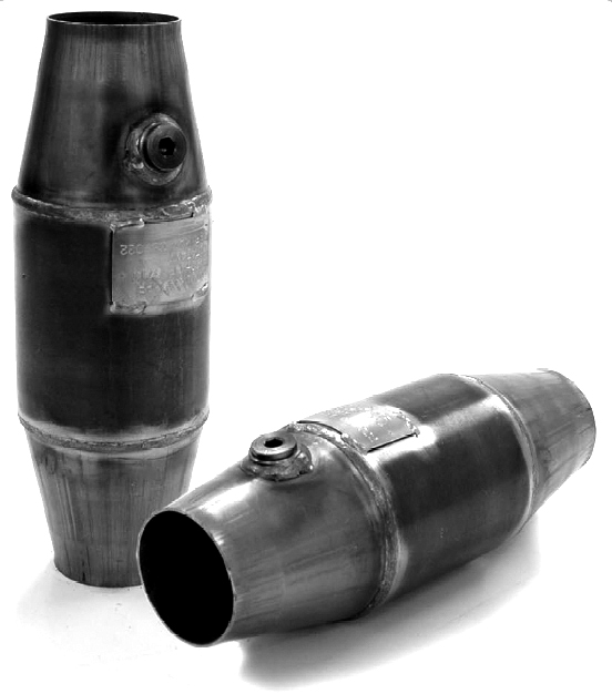 Race catalytic converter 100 cell 3" SBF + FIA approved