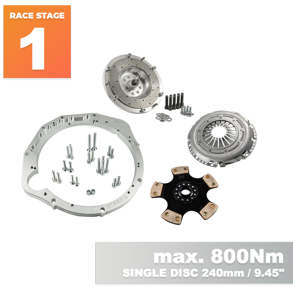 PMC RACE STAGE 1 BMW M70 - BMW M57N HGU HGK - 240mm / 9.45"