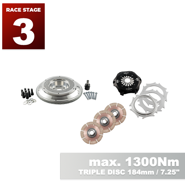 PMC RACE STAGE 3 BMW M50 S50 M52 S52 M54 S54 - BMW N54 - 184mm 7.25" (P)