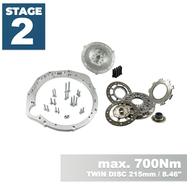 PMC STAGE 2 BMW M70 - BMW M57N HGD JGA - 228mm / 8.98"