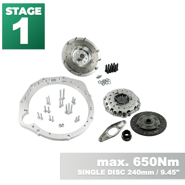 PMC STAGE 1 BMW M70 M73 - BMW M57N HGD JGA - 240mm / 9.45"