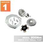 PMC RACE STAGE 1 GM Chevrolet V8 LS - BMW M57 / E46 S54 M3 - 240mm / 9.45"