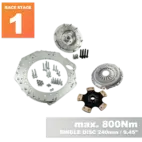 PMC RACE STAGE 1 GM Chevrolet LS - BMW M57N HGD JGA - 240mm / 9.45"