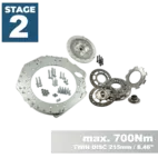 PMC STAGE 2 GM Chevrolet LS - BMW M57N HGU HGK - 228mm / 8.98"