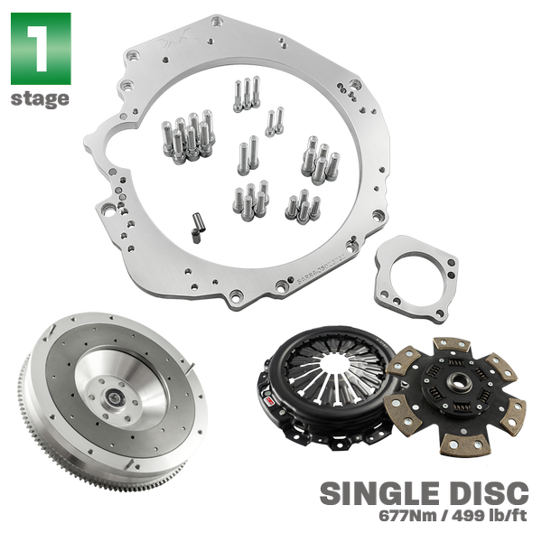PMC STAGE 1 Ford Barra - Nissan 350Z Z33 370Z Z34 - 250mm / 9.84"