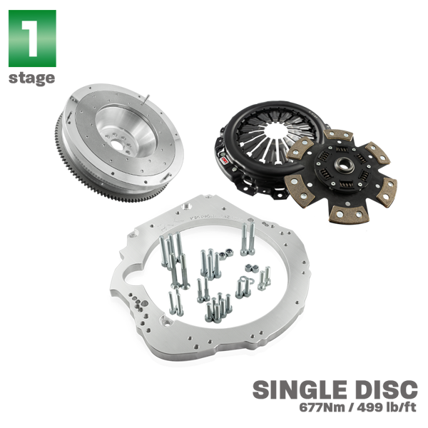 PMC STAGE 1 Honda K - Nissan 350Z Z33 370Z Z34 - 250mm / 9.84" (V)