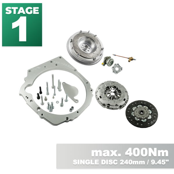 Stage 1 Honda K K20 K24 - Mazda RX-8 5-speed - 240mm / 9.45"