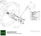 PMC Adapter Kit Honda K - Mazda RX-8 5-speed - 240mm / 9.45"