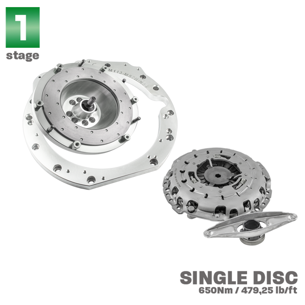 PMC STAGE 1 Mercedes-Benz M113 - BMW M57N HGU HGK / N54 - 240mm / 9.45"