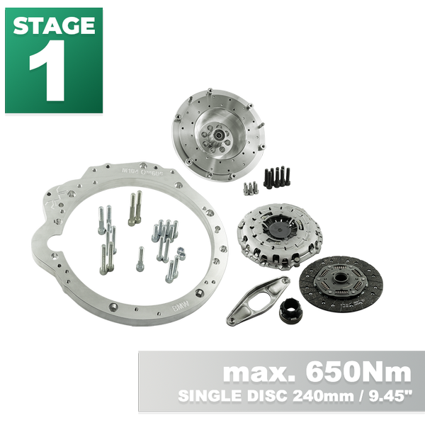 PMC STAGE 1 Mercedes-Benz M104 OM605 OM606 - BMW M57N HGD JGA - 240mm / 9.45"