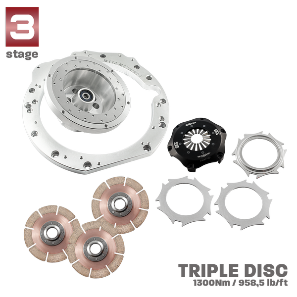 PMC RACE STAGE 3 Mercedes-Benz M113 - BMW M57N HGD JGA - 184mm / 7.25" (P)