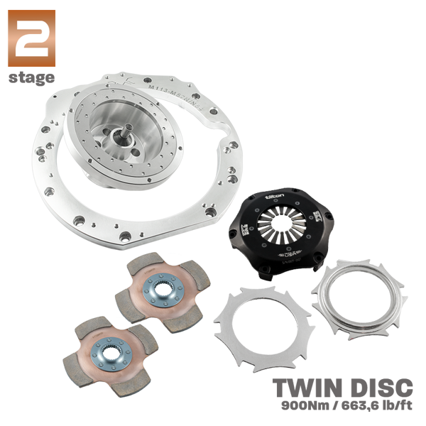 PMC RACE STAGE 2 Mercedes-Benz M113 - BMW M57N HGU HGK / N54 - 184mm / 7.25" (P)