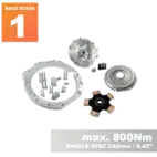 PMC RACE STAGE 1 Mercedes-Benz M112 M113 - BMW M57N HGD JGA - 240mm / 9.45"