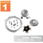 PMC RACE STAGE 1 Mercedes-Benz M112 M113 - BMW M57 / E46 S54 M3 - 240mm / 9.45"