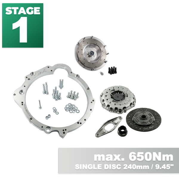 PMC STAGE 1 Nissan RB - BMW M57N HGD JGA - 240mm / 9.45"