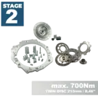 PMC STAGE 2 Toyota JZ - BMW M57N HGU HGK - 228mm / 8.98"