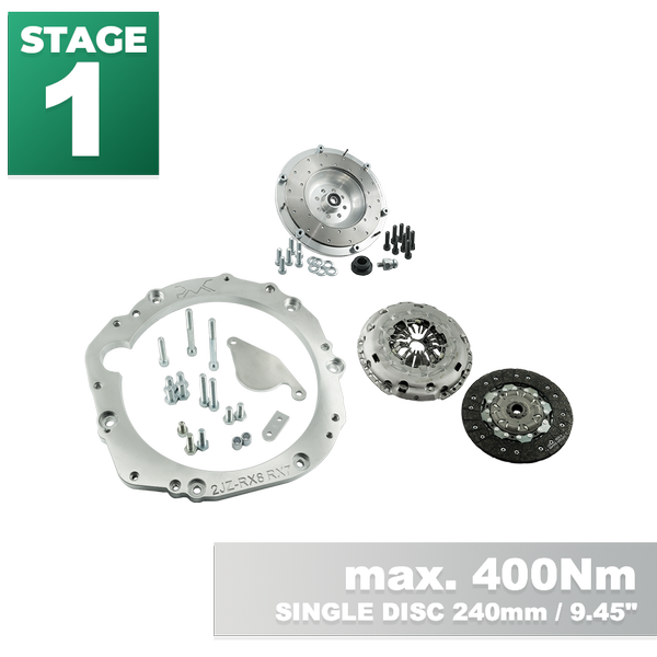 PMC STAGE 1 Toyota JZ - Mazda RX-8 - 240mm / 9.45" (F)