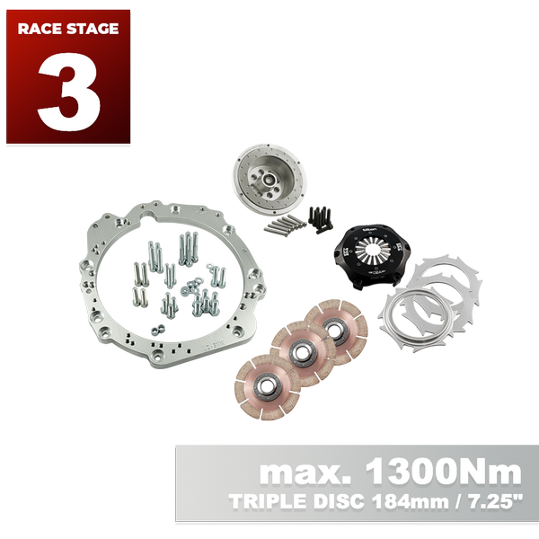 PMC RACE STAGE 3 Toyota UZ - BMW M57N HGD JGA - 184mm / 7.25" (S)