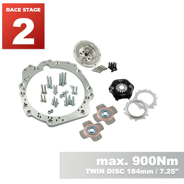 PMC RACE STAGE 2 Toyota UZ - BMW N54 - 184mm / 7.25" (P)