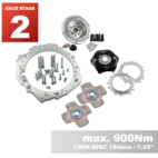 PMC RACE STAGE 2 Toyota JZ - BMW M50 S50 M52 S52 M54 - 184mm / 7.25" (S)