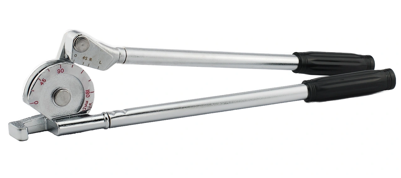 Bender tool for aluminium pipes AN8