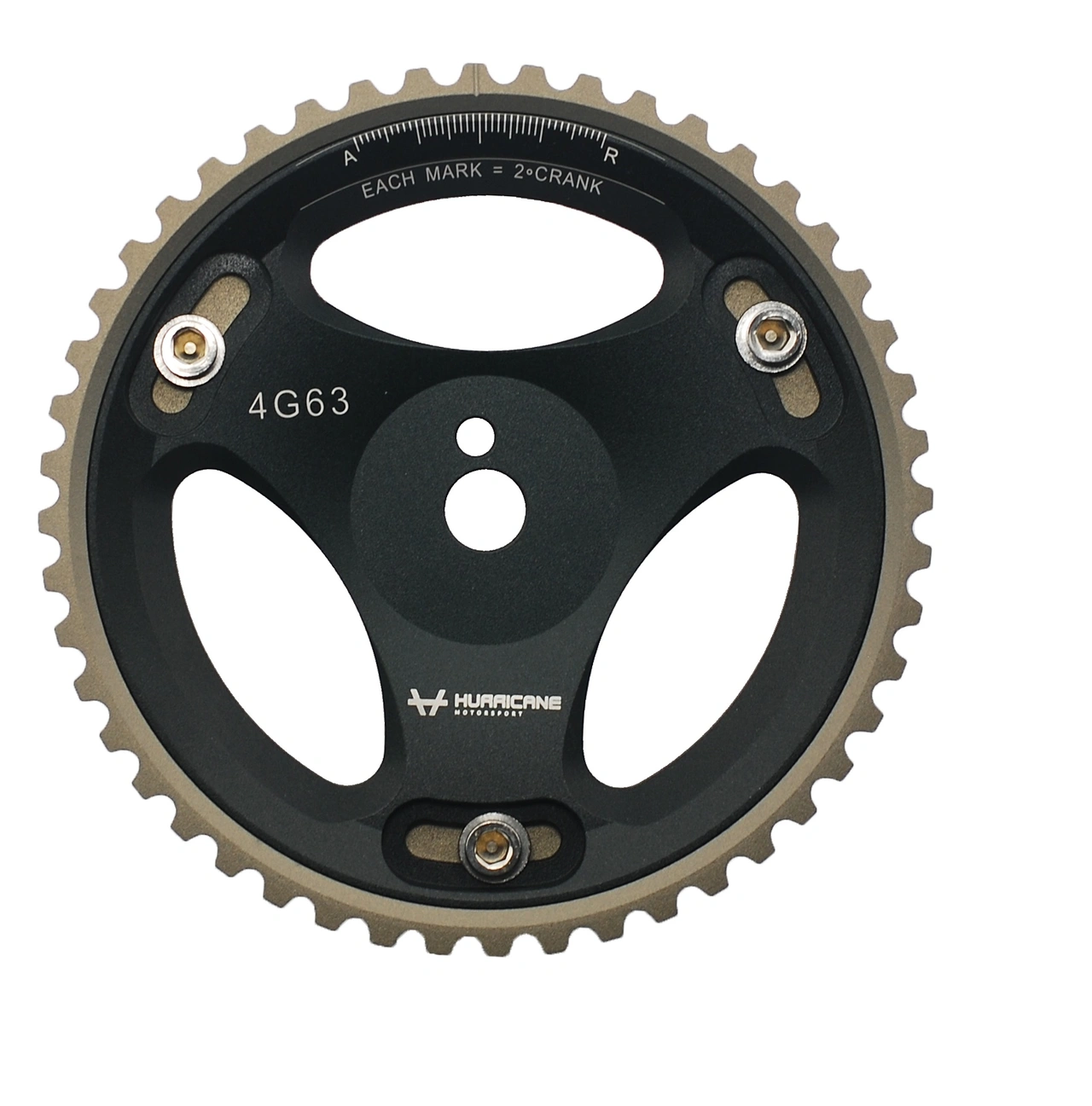 Hurricane adjustable Cam Pulley Mitsubishi EVO 4G63