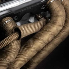 Exhaust wrap titanium 25mm