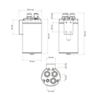 Nuke Oil catch tank 0.75L (AN10)